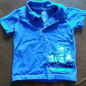 Toddler collared shirt